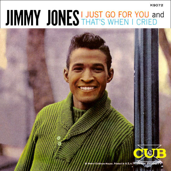 Jimmy Jones — I Just Go For You cover artwork