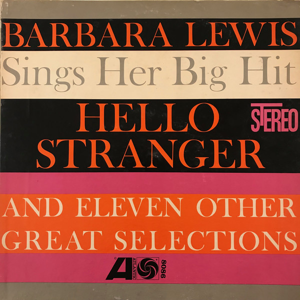 Barbara Lewis Hello Stranger cover artwork