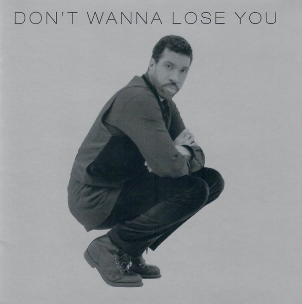 Lionel Richie — Don&#039;t Wanna Lose You cover artwork