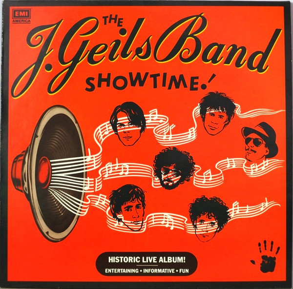 The J. Geils Band Showtime! cover artwork
