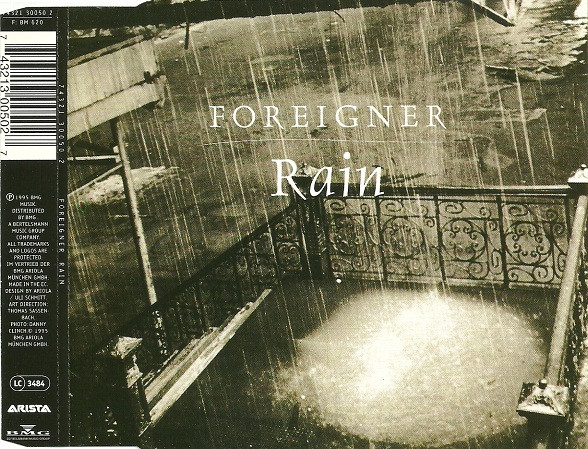 Foreigner Rain cover artwork