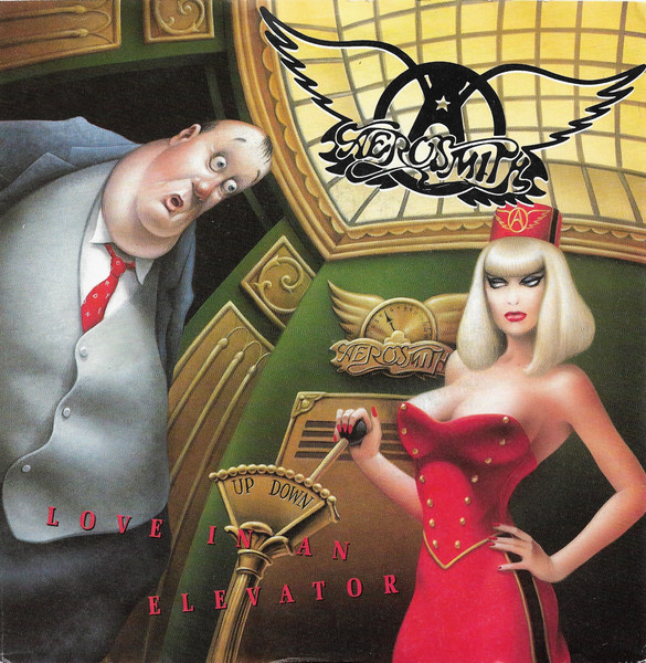 Aerosmith Love in an Elevator cover artwork