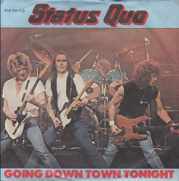 Status Quo — Going Down Town Tonight cover artwork
