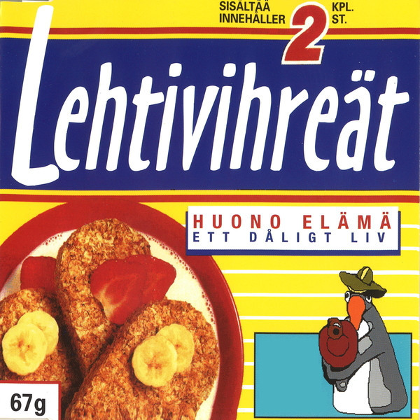 Lehtivihreät — Huono elämä cover artwork