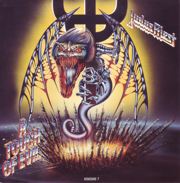 Judas Priest — A Touch of Evil cover artwork