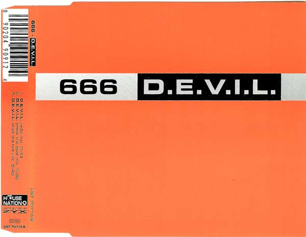 666 — D.E.V.I.L. cover artwork