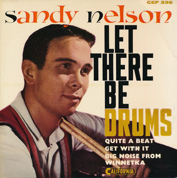 Sandy Nelson Let There Be Drums cover artwork