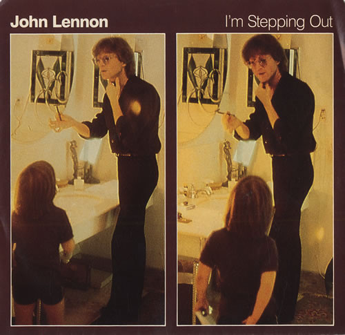 John Lennon I&#039;m Stepping Out cover artwork