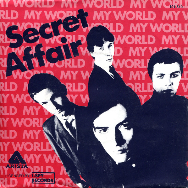 Secret Affair — My World cover artwork