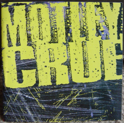 Mötley Crüe Motley Crue cover artwork
