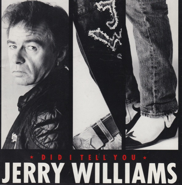 Jerry Williams Did I Tell You cover artwork