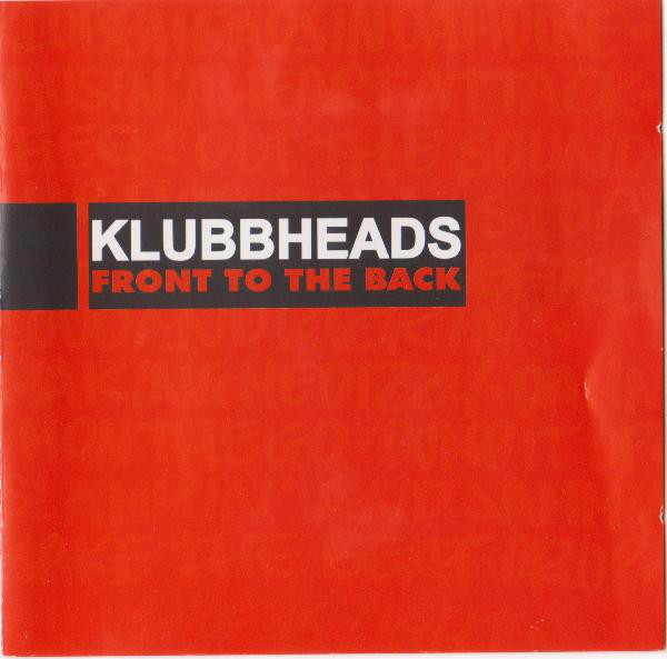 Klubbheads Front to the Back cover artwork