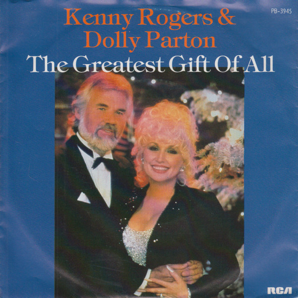 Kenny Rogers & Dolly Parton The Greatest Gift of All cover artwork