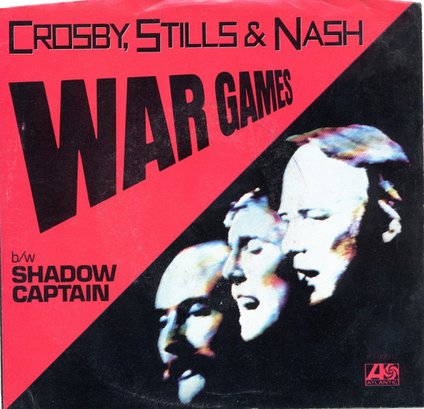 Crosby & Stills and Nash — War Games cover artwork
