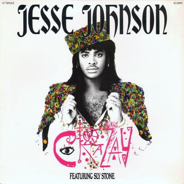 Jesse Johnson featuring Sly Stone — Crazay cover artwork
