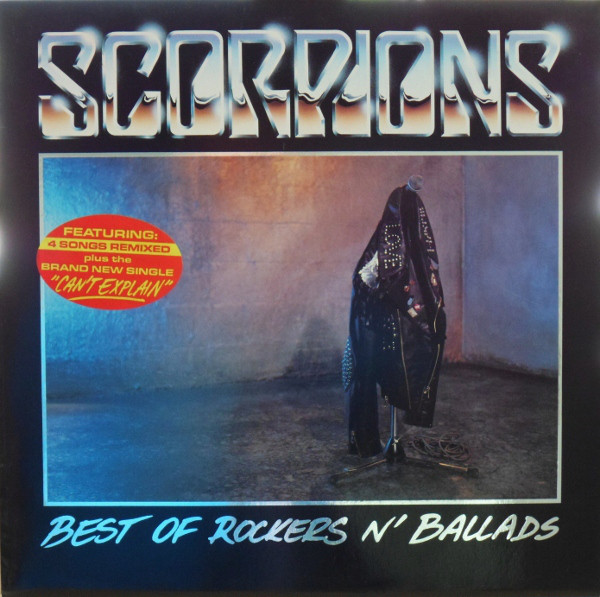Scorpions Best of Rockers n&#039; Ballads cover artwork