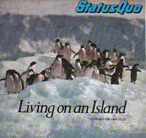 Status Quo Living on an Island cover artwork