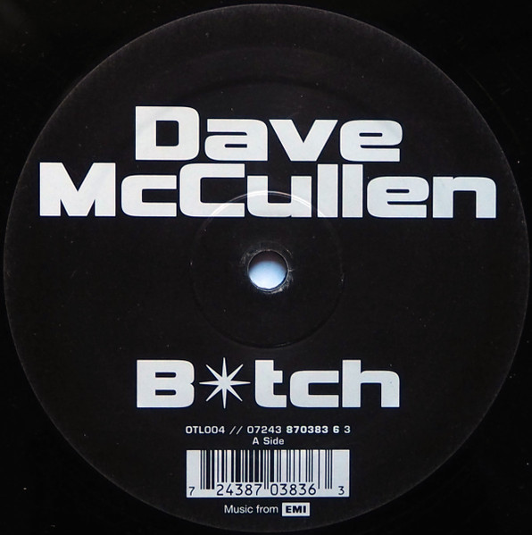 Dave McCullen — B*tch cover artwork