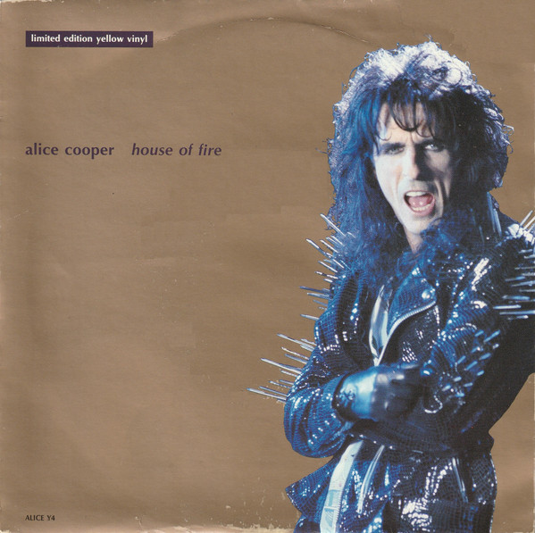 Alice Cooper House of Fire cover artwork