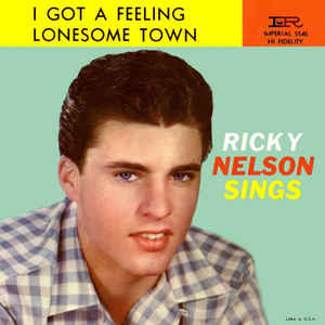 Ricky Nelson Lonesome Town cover artwork