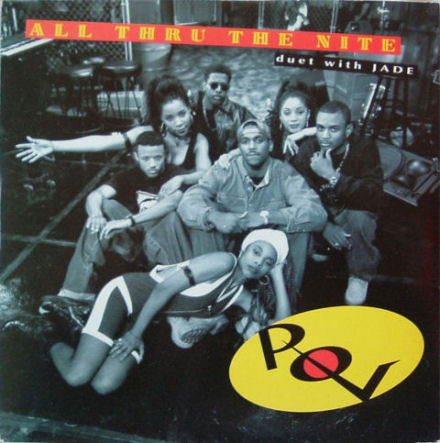 P.O.V. featuring Jade — All Thru the Night cover artwork
