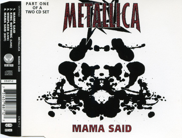 Metallica — Mama Said cover artwork