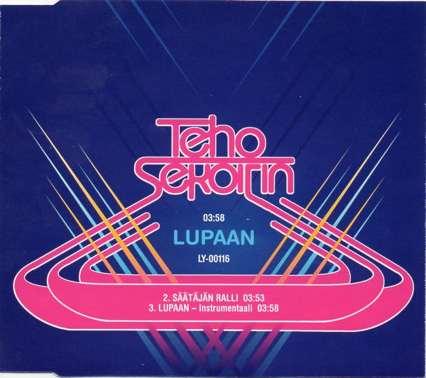 Tehosekoitin — Lupaan cover artwork