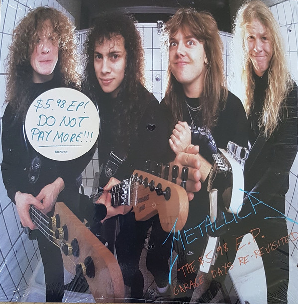 Metallica The $5.98 E.P. - Garage Days Re-Revisited cover artwork