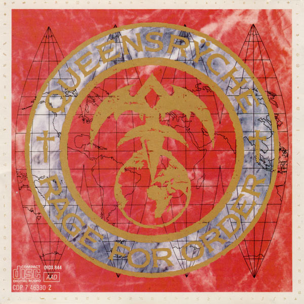 Queensrÿche Rage For Order cover artwork