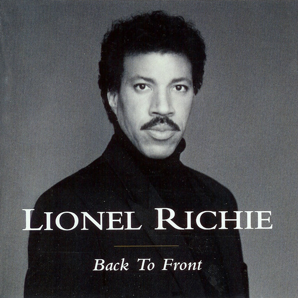 Lionel Richie — Back to Front cover artwork
