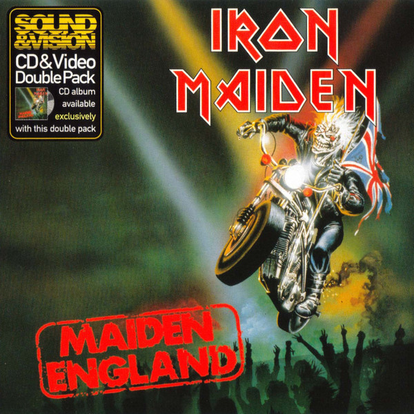 Iron Maiden Maiden England cover artwork