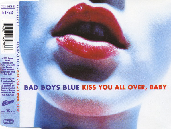 Bad Boys Blue — Kiss You All Over, Baby cover artwork