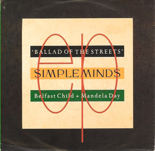 Simple Minds — Belfast Child cover artwork