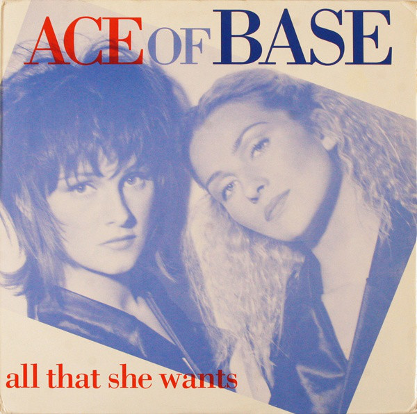 Ace of Base — All That She Wants cover artwork