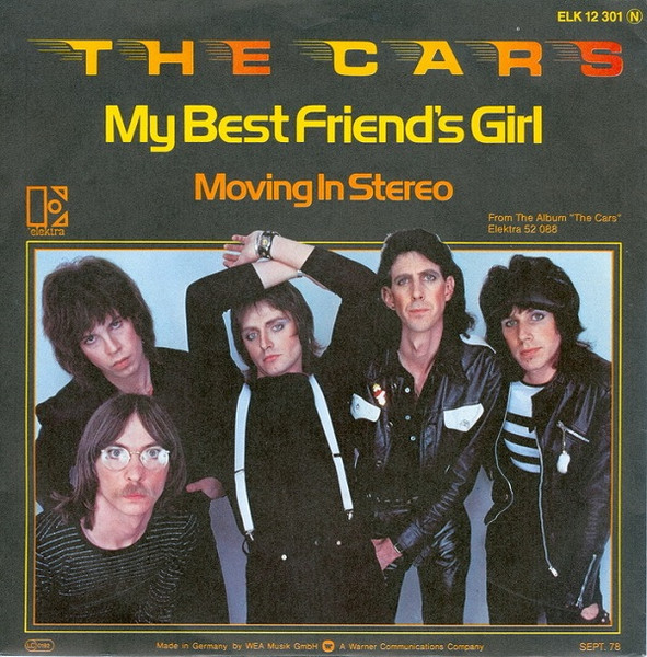 The Cars My Best Friend&#039;s Girl cover artwork