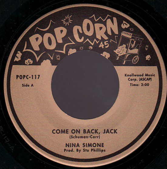 Nina Simone — Come on Back, Jack cover artwork