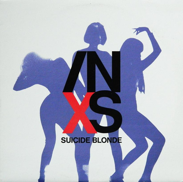 INXS Suicide Blonde cover artwork
