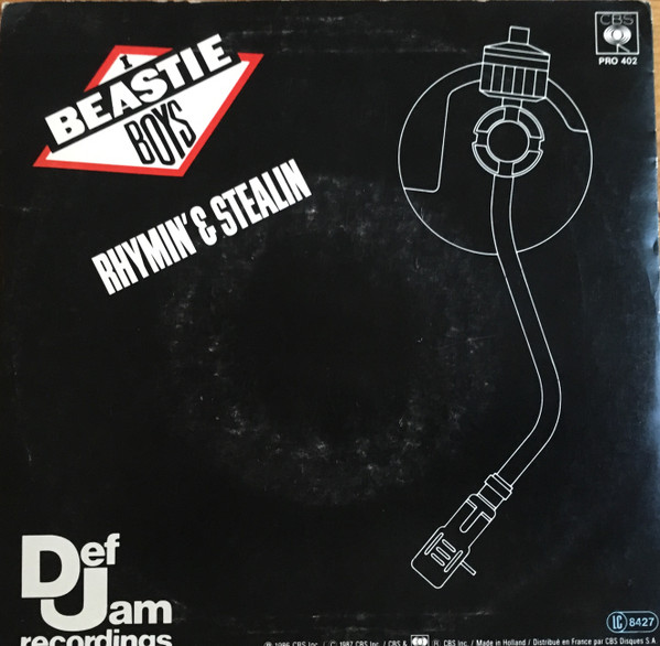 Beastie Boys — Rhymin &amp; Stealin cover artwork