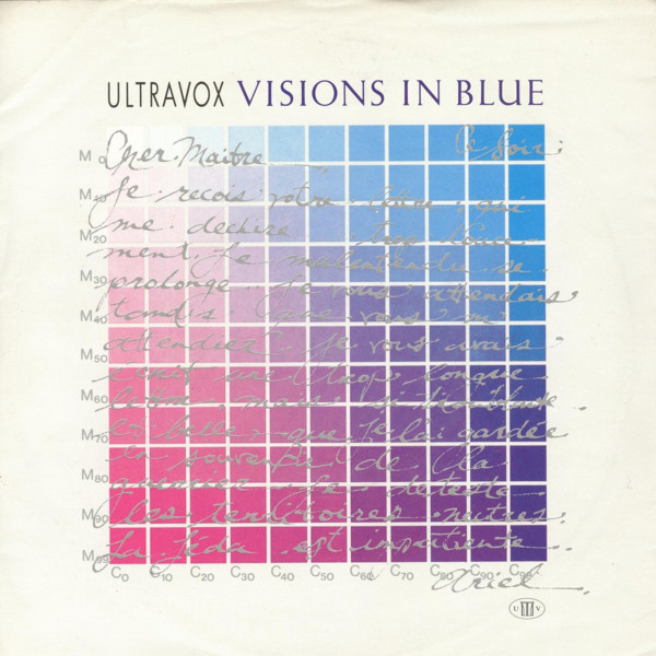 Ultravox — Visions In Blue cover artwork