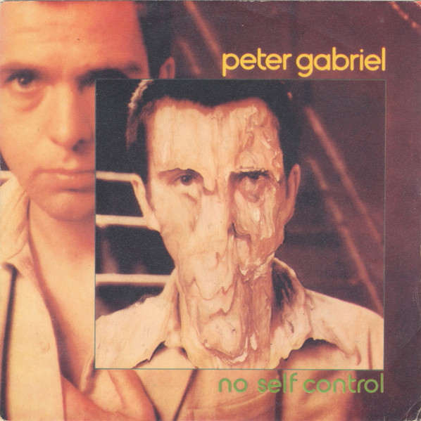 Peter Gabriel — No Self Control cover artwork