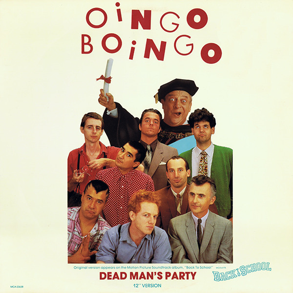 Oingo Boingo — Dead Man&#039;s Party cover artwork