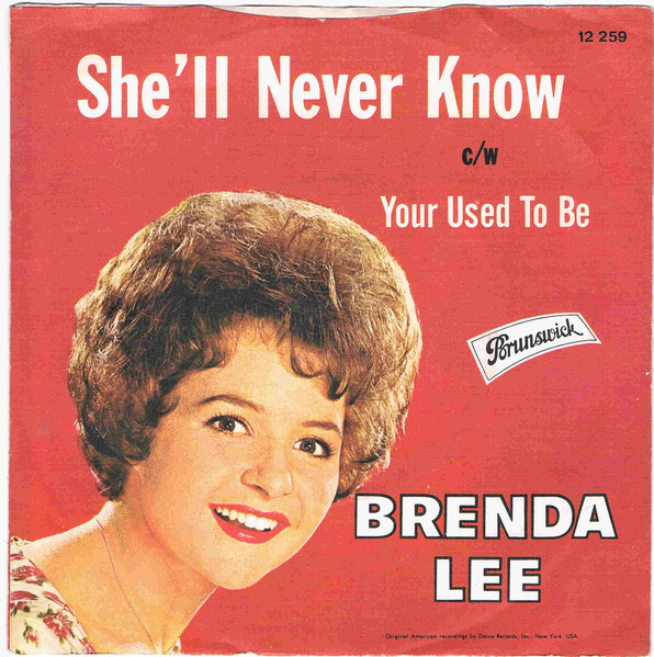 Brenda Lee — She&#039;ll Never Know cover artwork