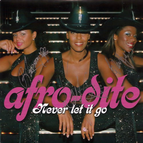 Afro-Dite — Never Let It Go cover artwork
