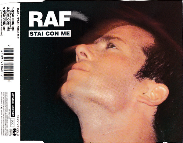 RAF — Stai Con Me cover artwork