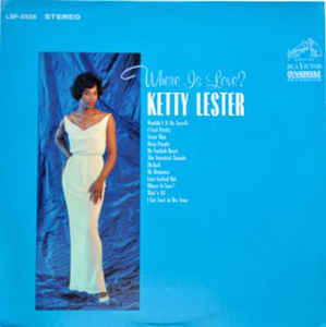 Ketty Lester — That&#039;s All cover artwork
