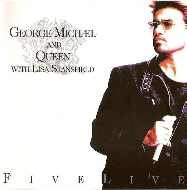 George Michael, Queen, & Lisa Stansfield Five Live (EP) cover artwork
