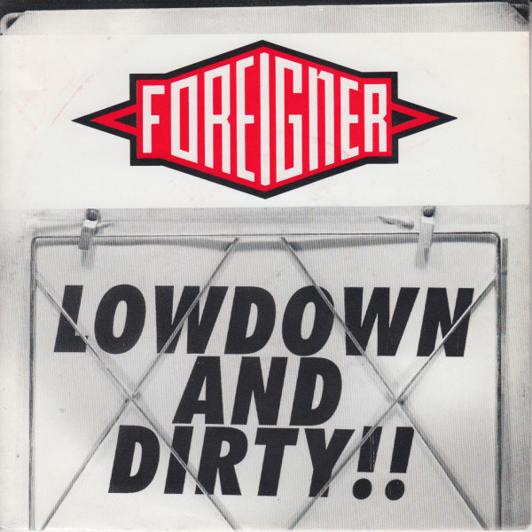 Foreigner Lowdown and Dirty cover artwork