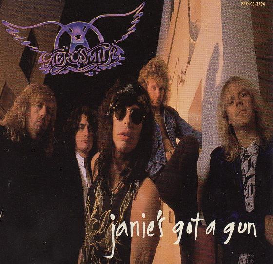 Aerosmith — Janie&#039;s Got a Gun cover artwork