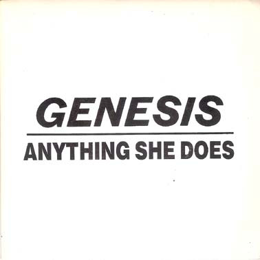 Genesis — Anything She Does cover artwork