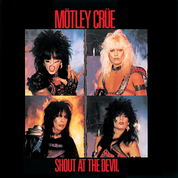Mötley Crüe Shout at the Devil cover artwork